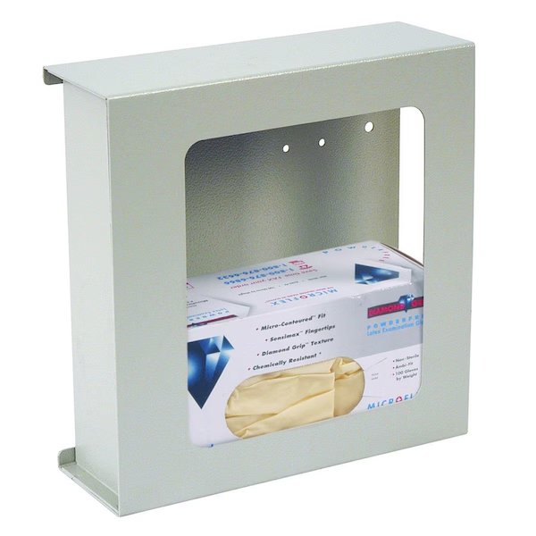 Steel, Direct Mount Glove Box That Holds 2 Boxes Of Gloves, Accessories, Mfr#: GLOVEBOX2DM